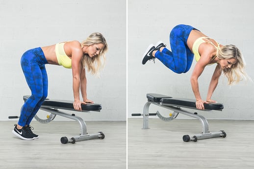 Simple One-Bench Total-Body Workout